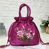 Sac De Broderie Florale Vintage