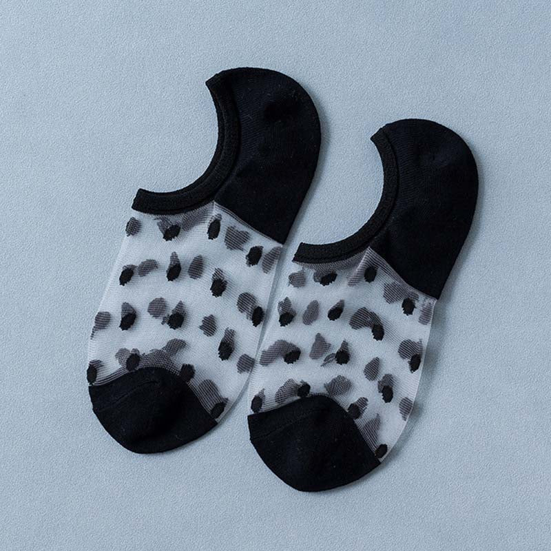 Chaussettes Respirantes À Pois