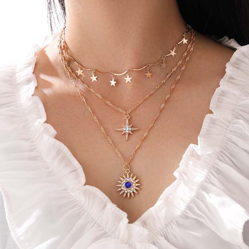 Collier Pendentif Bohème