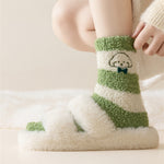 Chaussettes Chaudes En Peluche