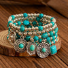 Bracelet De Perles Ethniques Vintage
