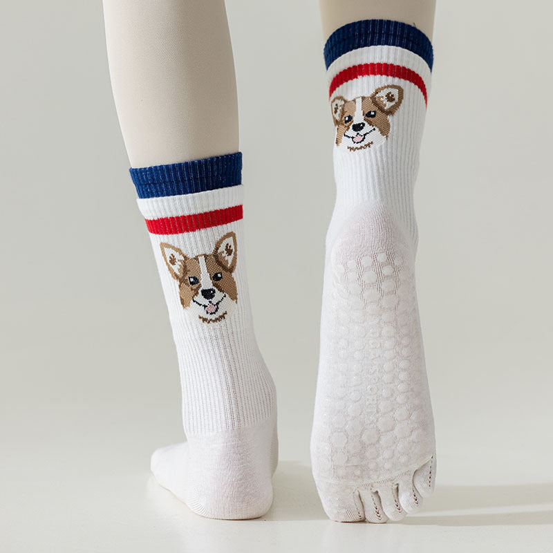 Chaussettes À 5 Doigts De Dessin Animé