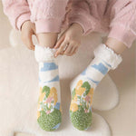 Chaussettes Chaudes En Peluche