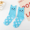 Chaussettes À Imprimé Patte De Chat