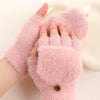 Gants Chauds De Couleur Unie