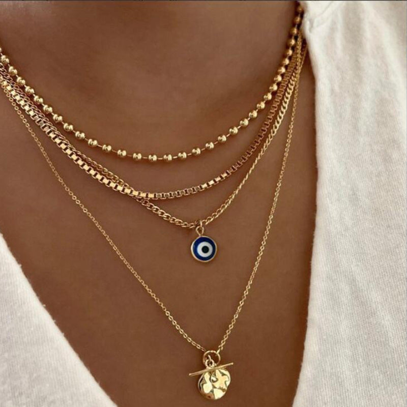 Collier Pendentif Bohème Vintage