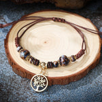 Bracelet Vintage Tissé À La Main