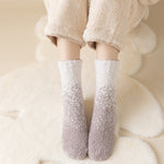 Chaussettes Chaudes En Peluche