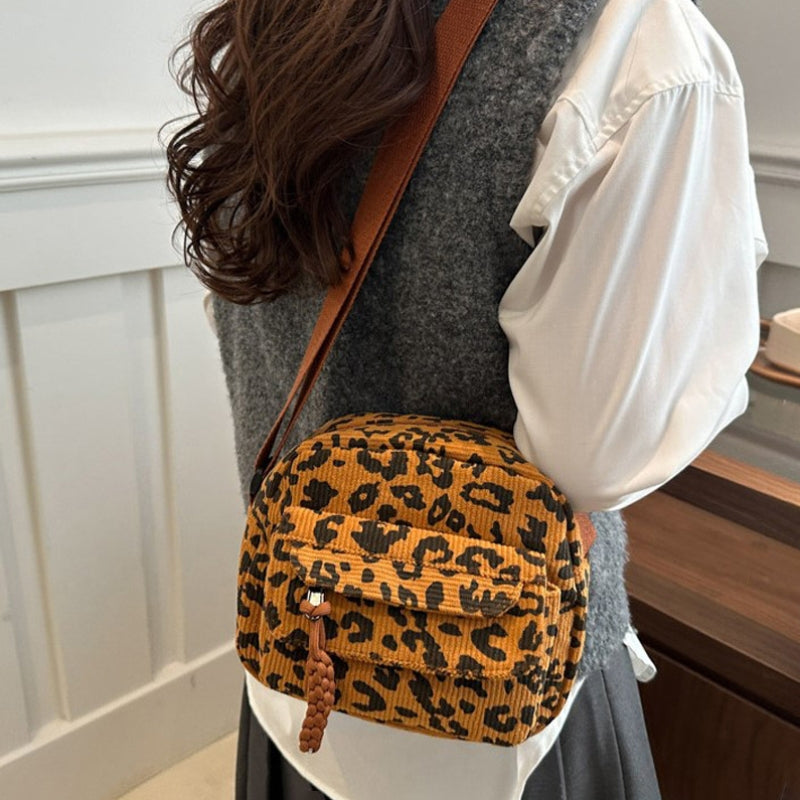 Sac Léopard Vintage