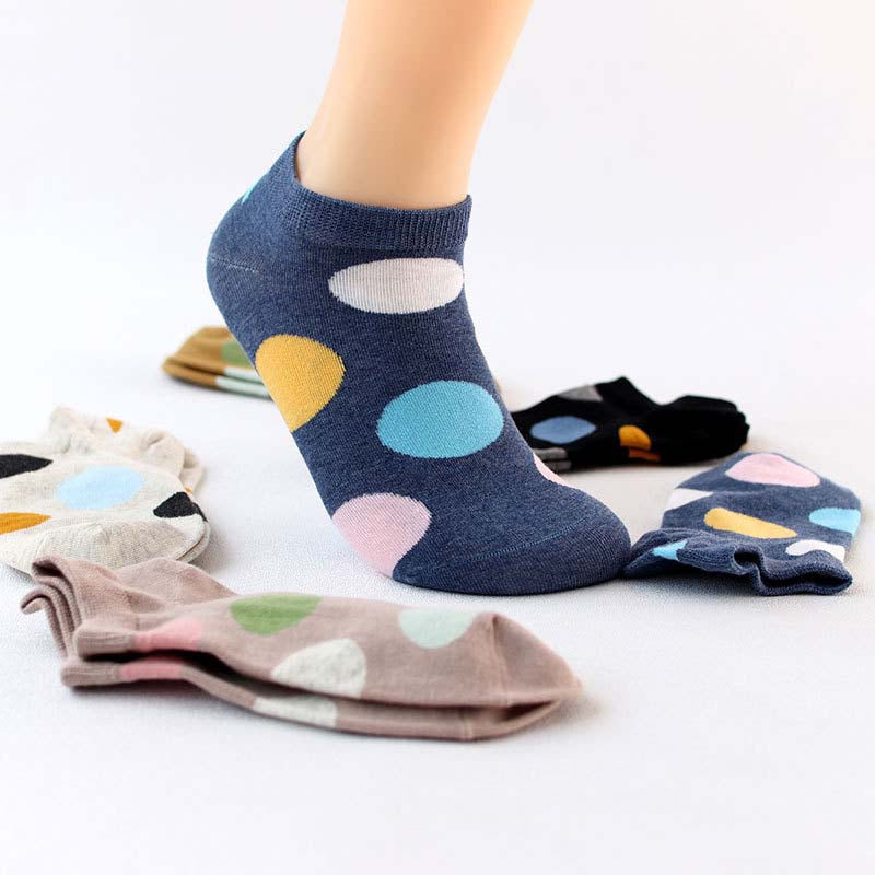 Chaussettes Décontractées À Pois