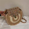 Sac En Paille Style Ethnique