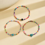 Bracelet De Perles Colorées Bohème