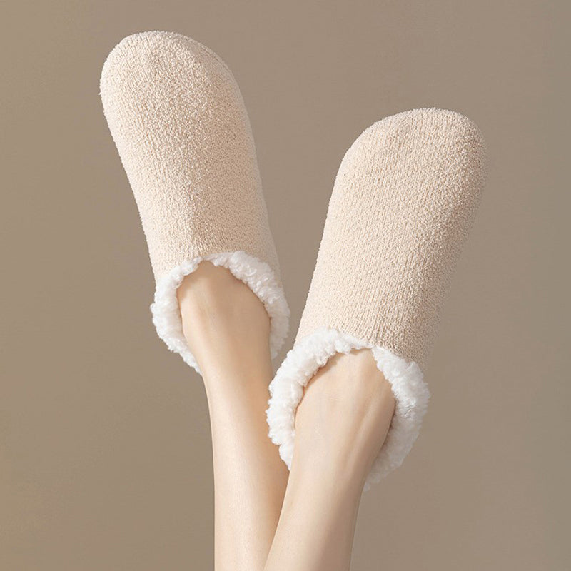 Chaussettes Chaudes En Peluche