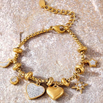 Bracelet Coeur Bohème