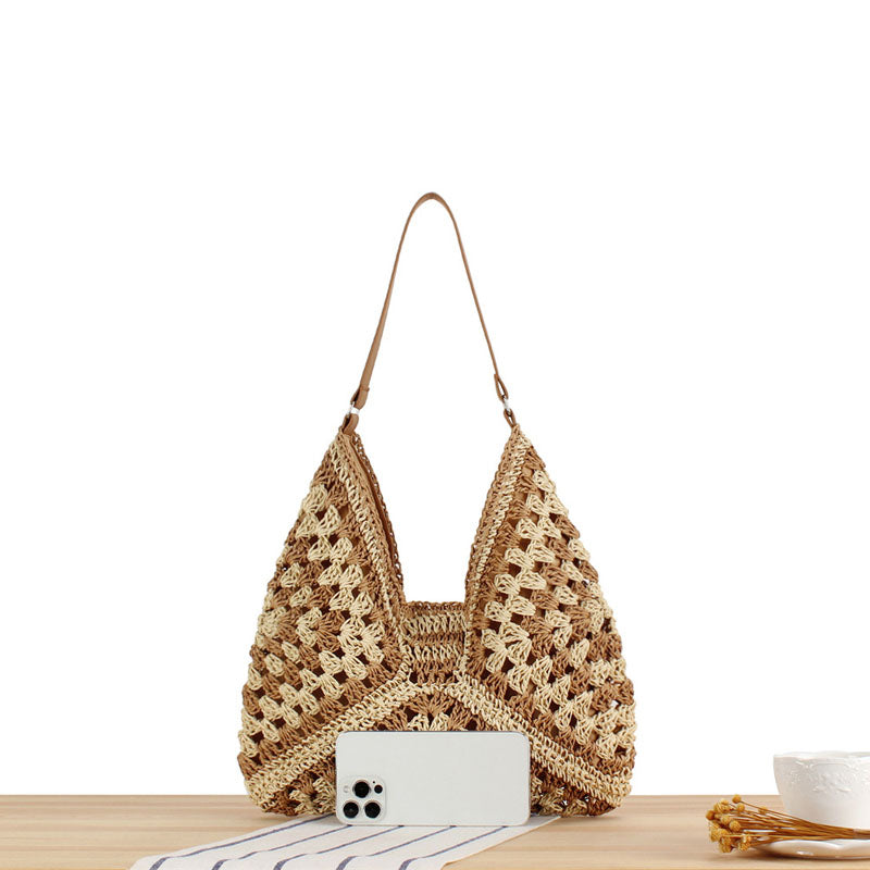 Sac En Paille Style Plage