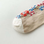 Chaussettes Fleuries Vintage