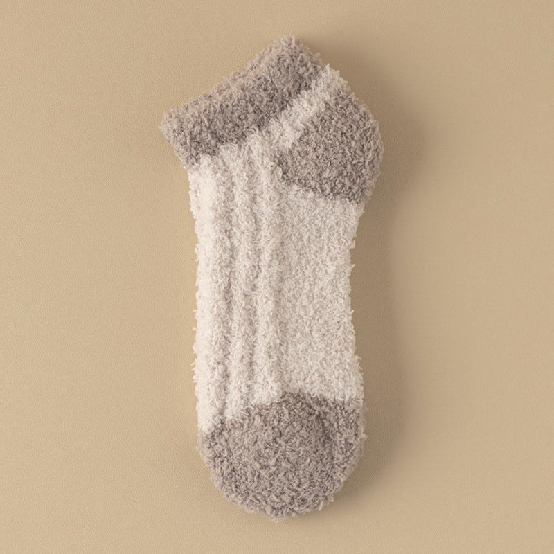 Chaussettes Chaudes En Peluche
