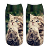 Chaussettes Créatives À Imprimé Chat