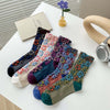 Chaussettes Fleuries Vintage