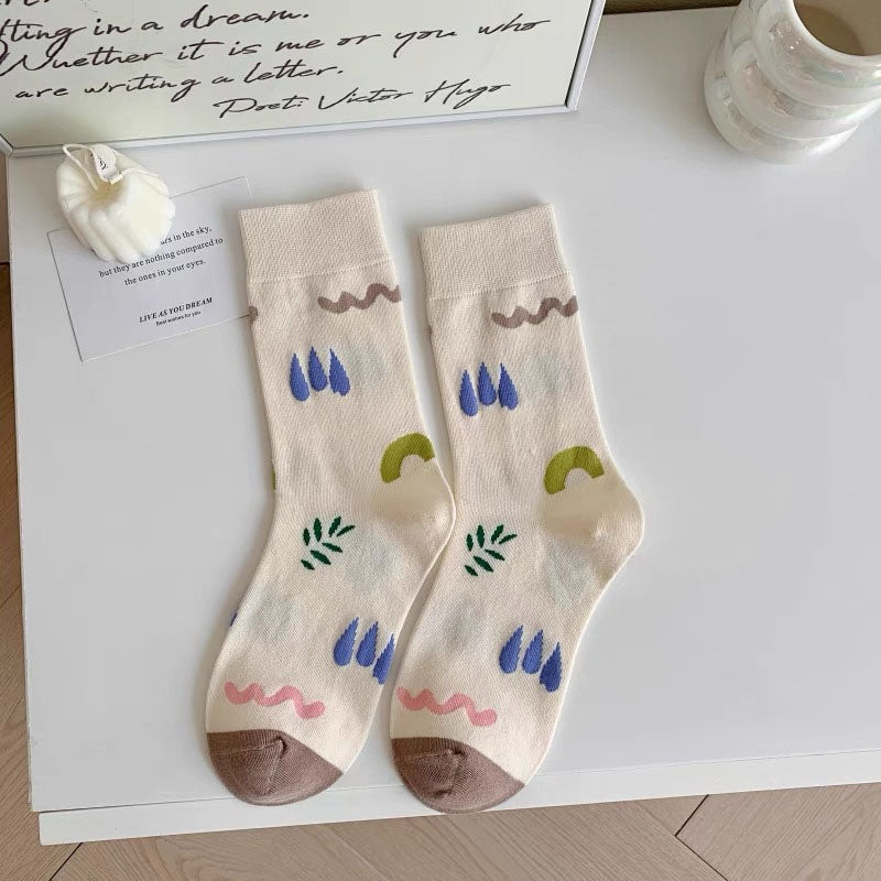 Chaussettes Décontractées De Dessin Animé