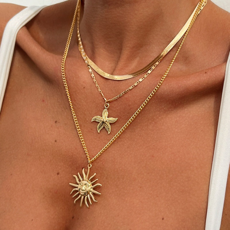 Collier Pendentif Bohème Vintage