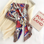 Foulard Imprimé Vintage