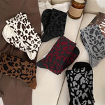 Chaussettes Vintage À Imprimé Léopard