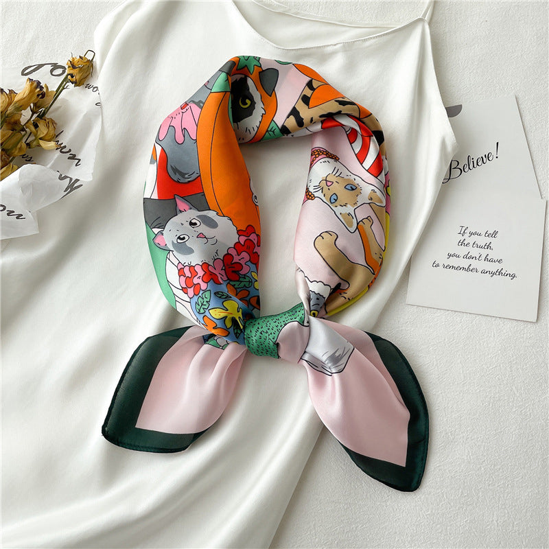 Foulard À Imprimé Animal Créatif