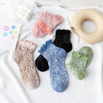 Lot De 5 Paires De Chaussettes Fleuries