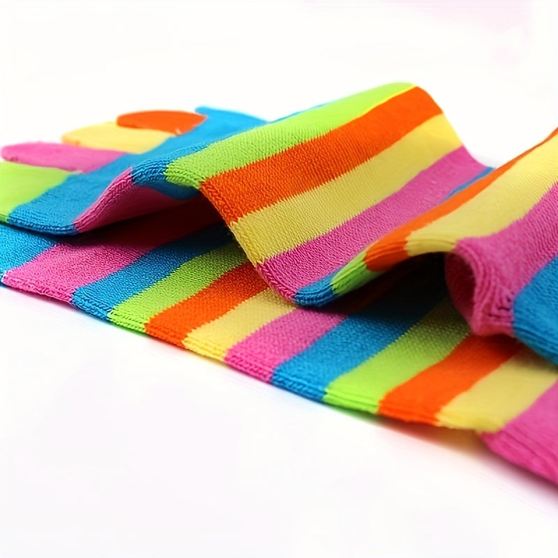 Chaussettes Colorées À Cinq Orteils