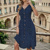 Robe Vintage À Pois