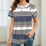 Blouse Rayée Vintage