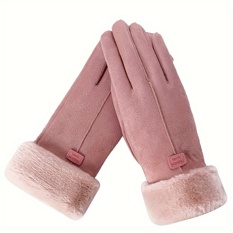 Gants Chauds En Peluche