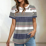 Blouse Rayée Vintage