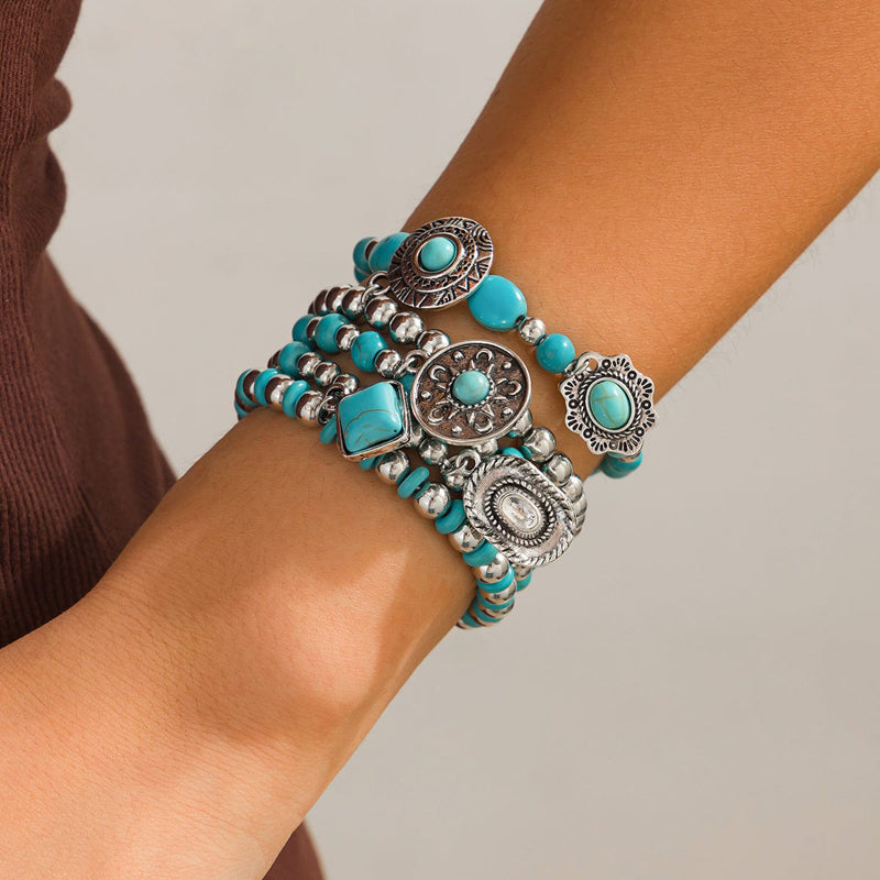 Bracelet De Perles Ethniques Vintage