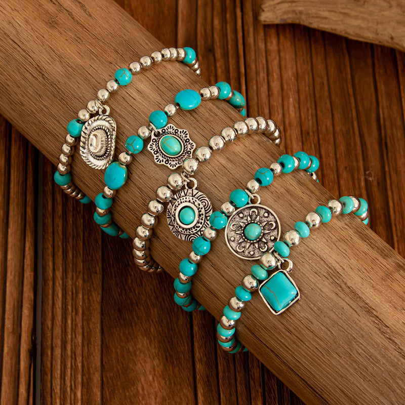 Bracelet De Perles Ethniques Vintage