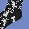 Chaussettes Créatives À Imprimé Chat