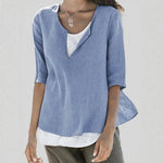 Blouse Décontractée Élégante