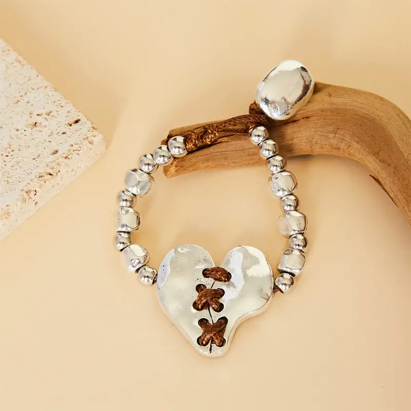 Bracelet Coeur Vintage