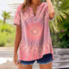 Blouse Décontractée Vintage