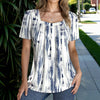 Blouse Décontractée À Dégradé