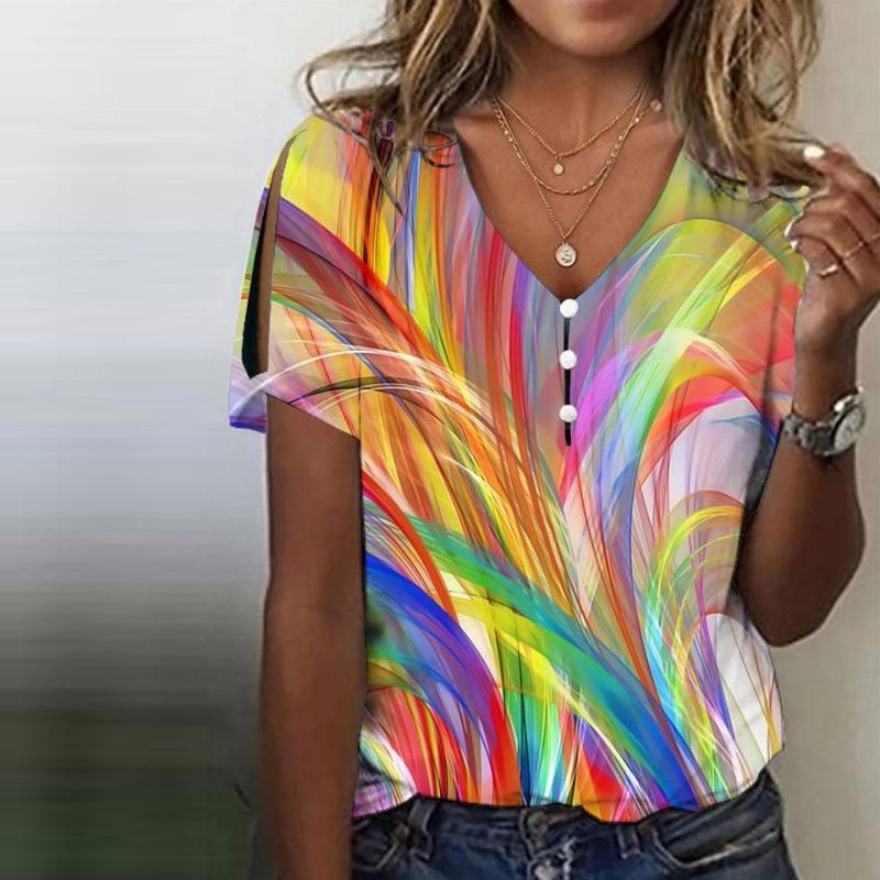 Blouse Dégradé Coloré