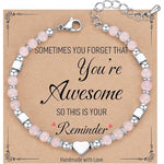 Bracelet Bohème En Perles De Coeur