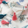Écharpe À Imprimé Floral Vintage