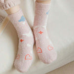 Chaussettes Chaudes En Peluche