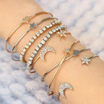 Ensemble De Bracelets Bohème Vintage