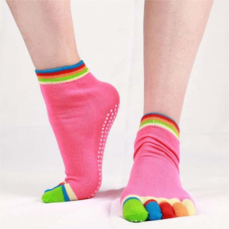 Chaussettes Décontractées À 5 Doigts