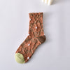 Chaussettes Fleuries Décontractées