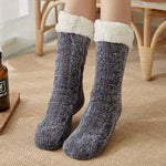 Chaussettes Chaudes En Peluche