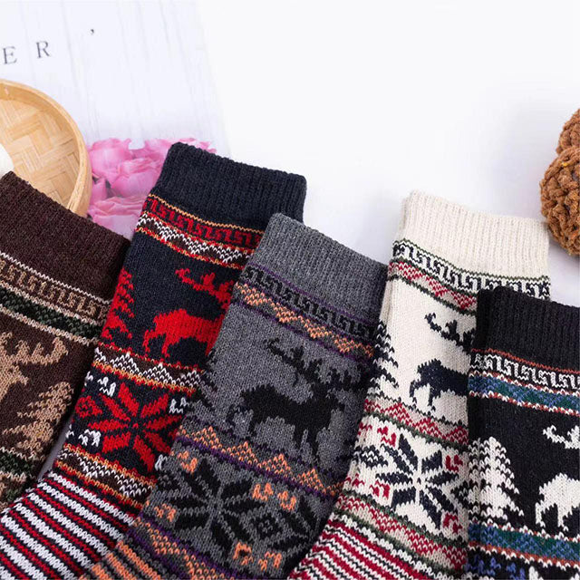 Lot De 5 Paires De Chaussettes Imprimées